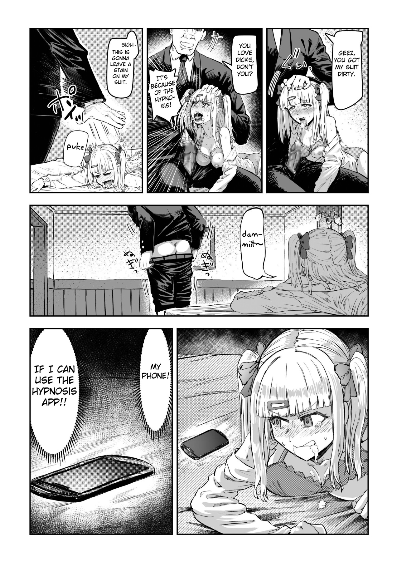 Hentai Manga Comic-A Gyaru Tried Using Hypnosis But it Backfired on Her-Read-17